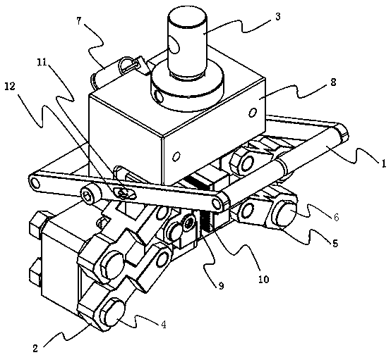 Pulling force test clamp