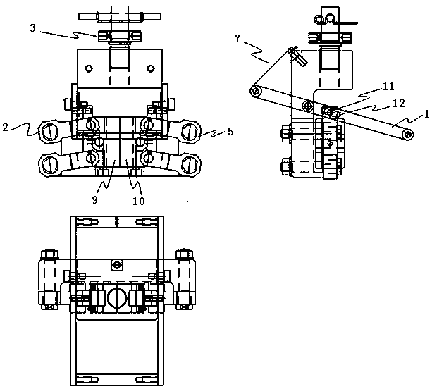 Pulling force test clamp