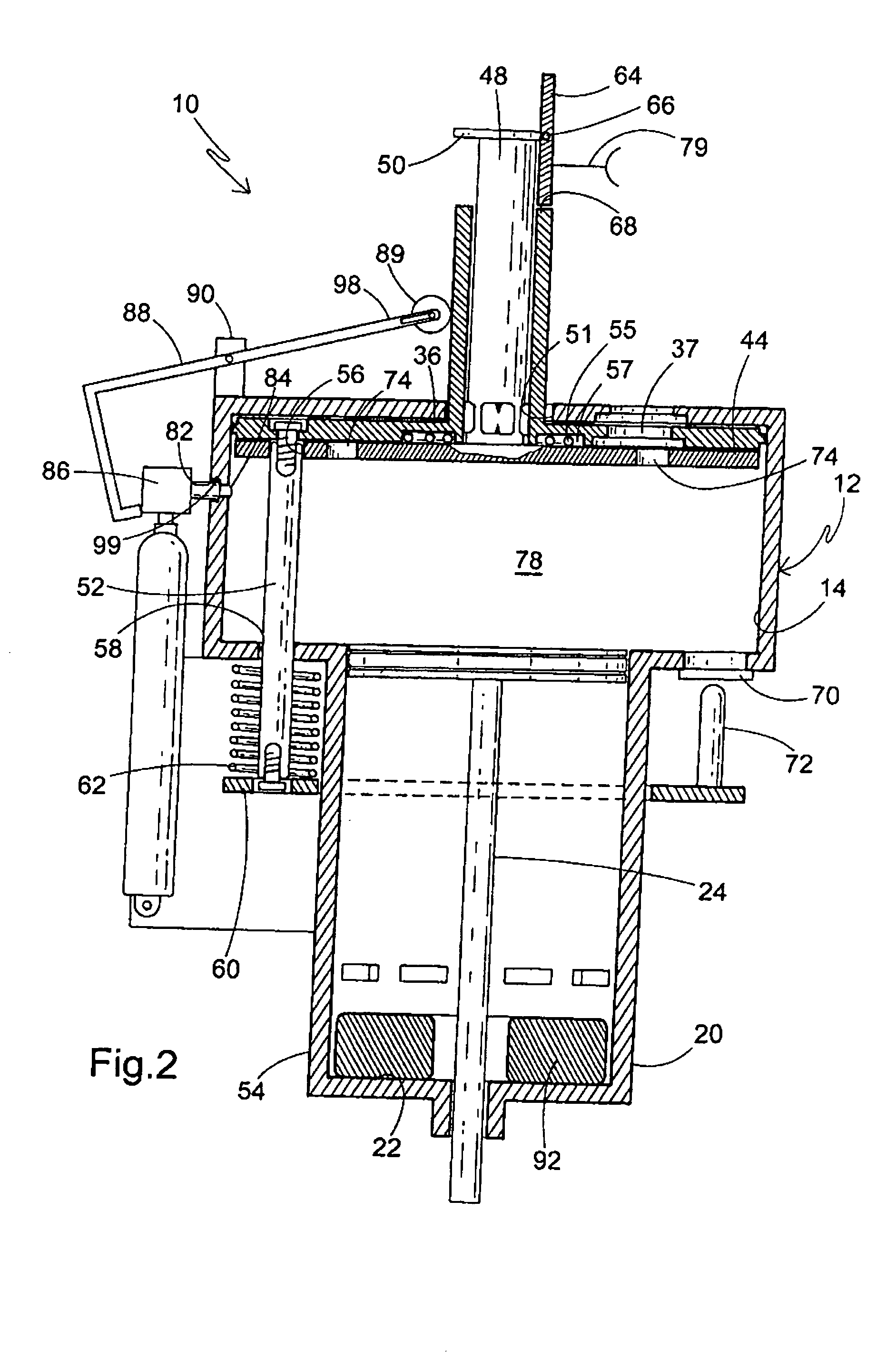 Latching mechanism for combustion chamber plate of a fastener driving tool