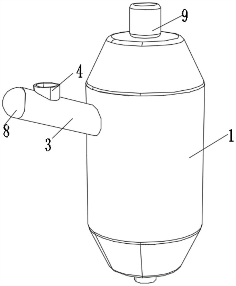 Preparation and extraction device for biological collagen