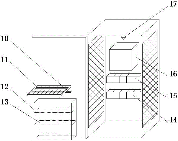 Power distribution control device of pure electric ship power supply