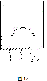 Water pipe fixing base for fire-sprinkling system of stereo garage