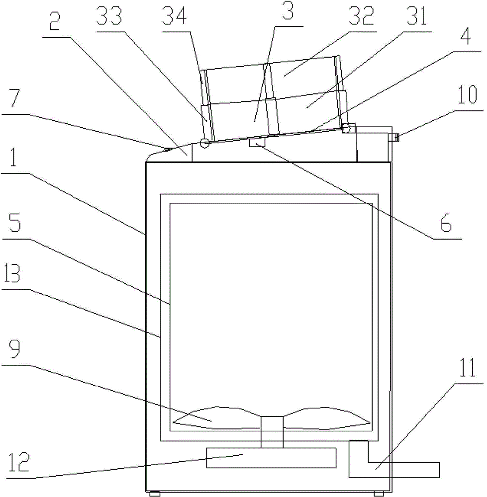 Washing machine having clothes releasing function and control method thereof