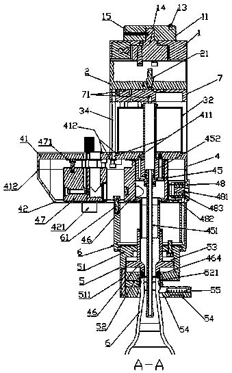 Intelligent integrated valve for filling and capping