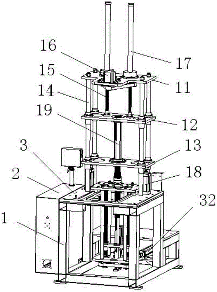 Coil inserting machine