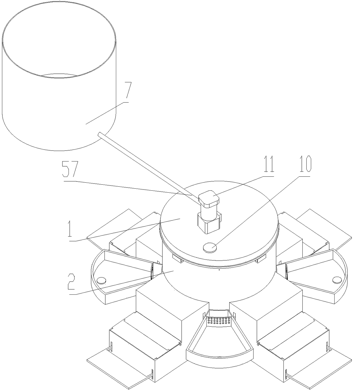 Poultry feeding device