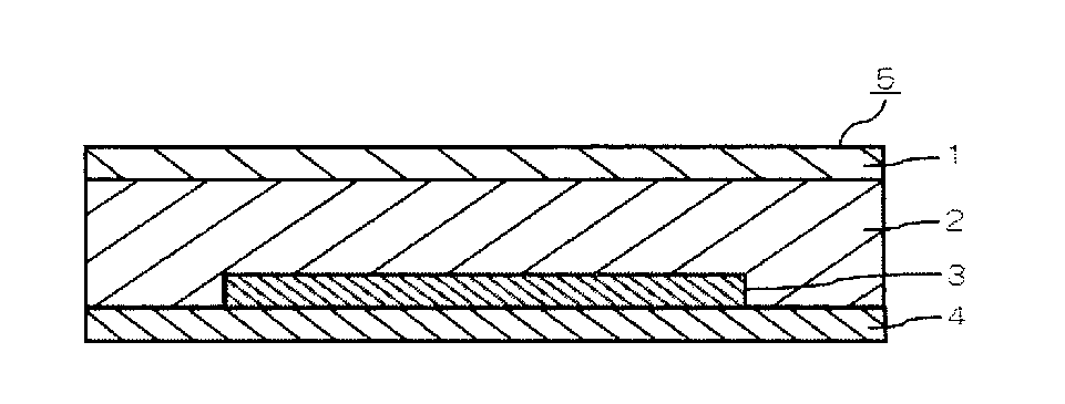 Resin composition for sealing electronic devices, and electronic device