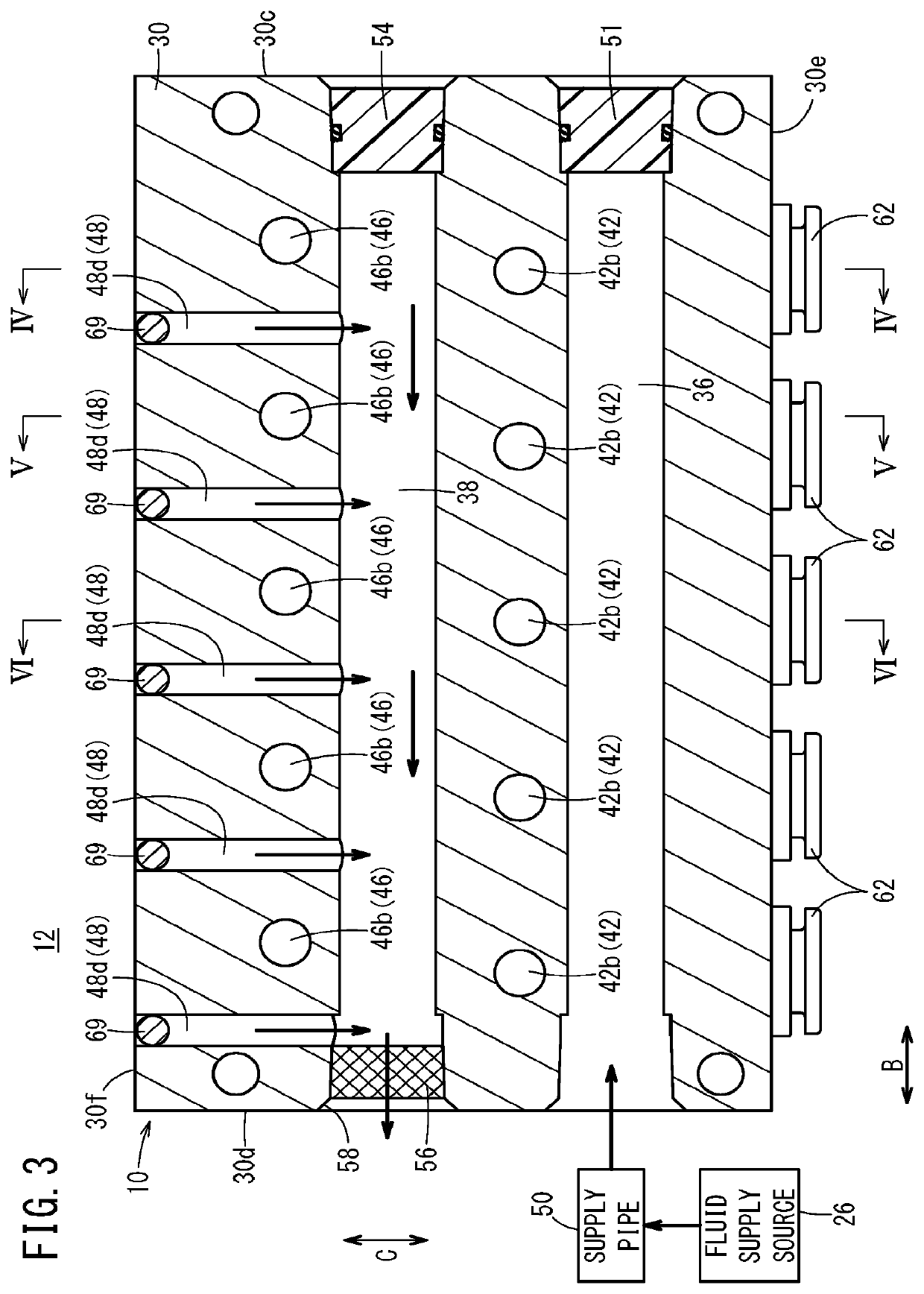 Cylinder drive manifold device and cylinder drive apparatus