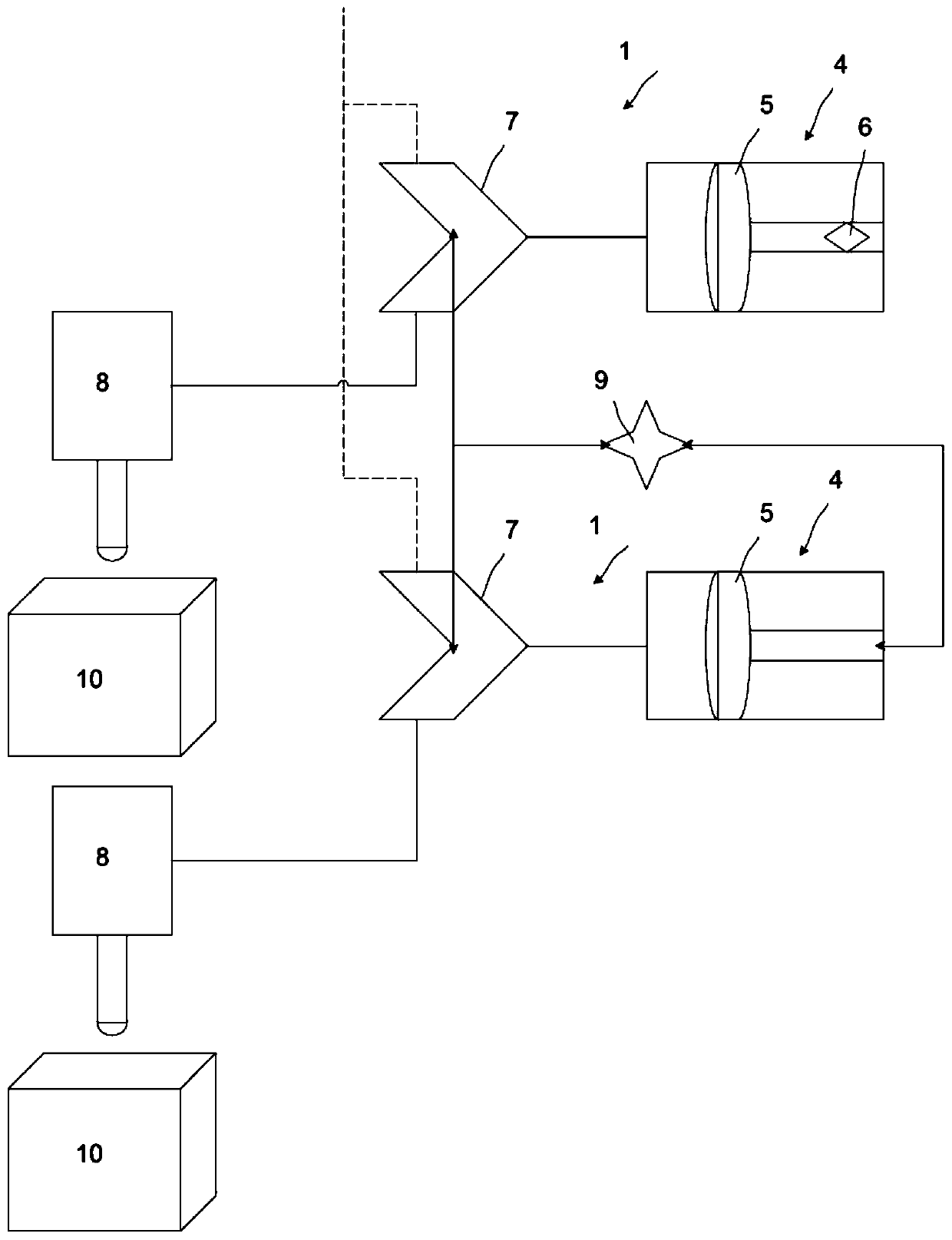 Device, system and method for filling packages with solid food product