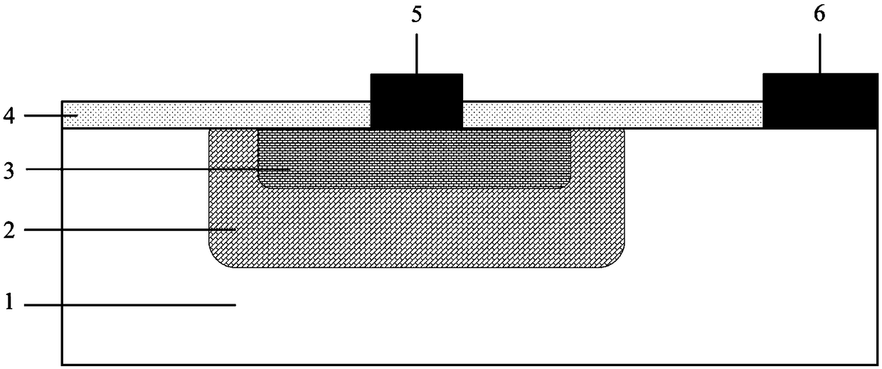 Mercury cadmium telluride avalanche diode detector capable of modulating surface energy band