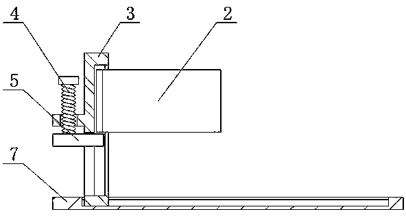 Handheld dust prevention type cutting device used in assembly type CF plate installation