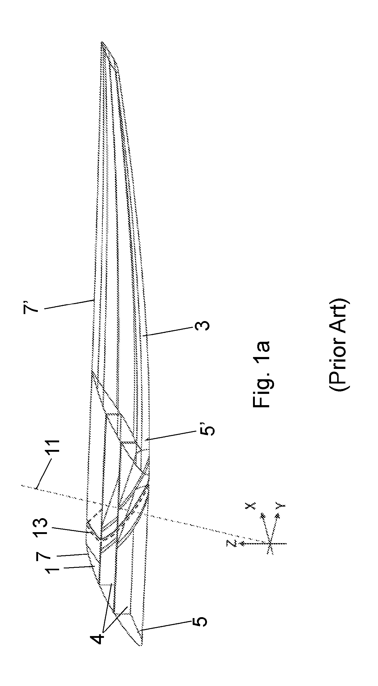 Interface between an outer end of a wing and a moveable wing tip device