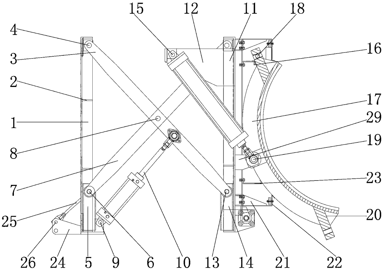 Portable new energy automobile stopping device