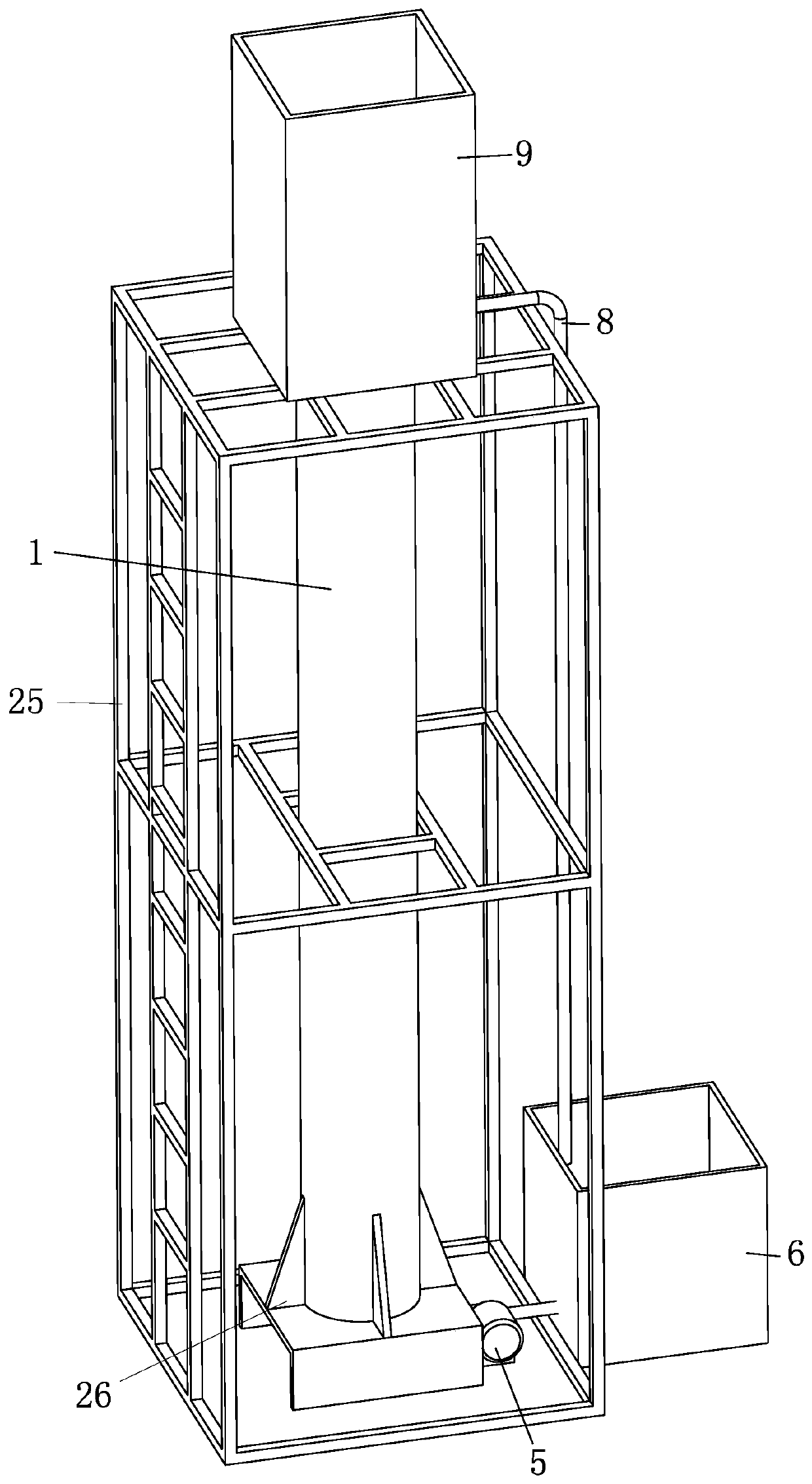 Pipe electroplating device