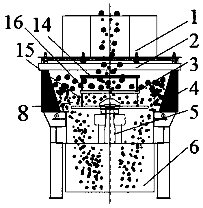 Rotor of sand making machine and sand making machine