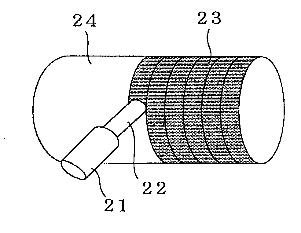 Polyimide tube, process for producing the same and fixing belt