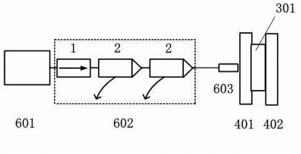 Novel microchip laser supporting optical fiber output