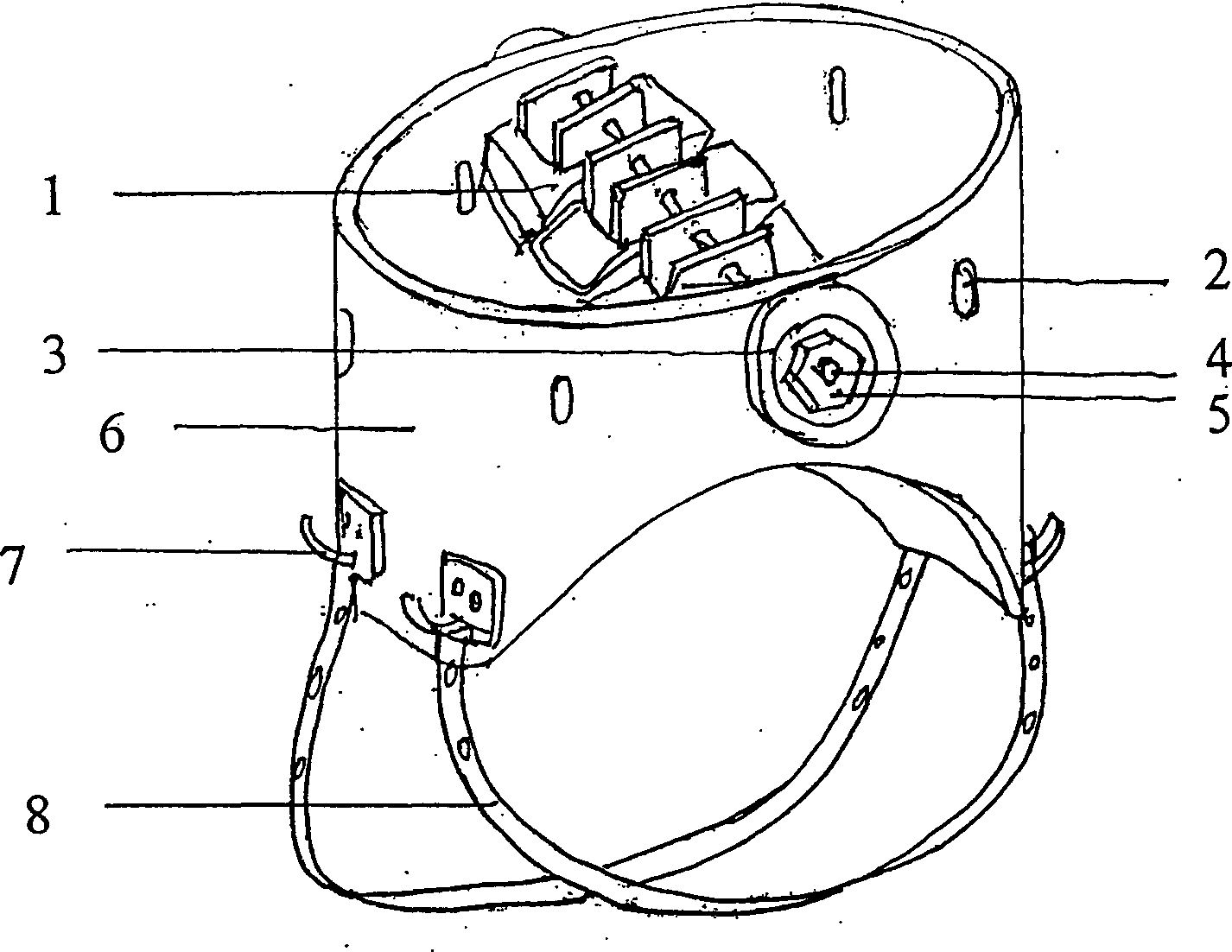 Position-regulatable external pressure fixator for reating kneecap fracture without wound