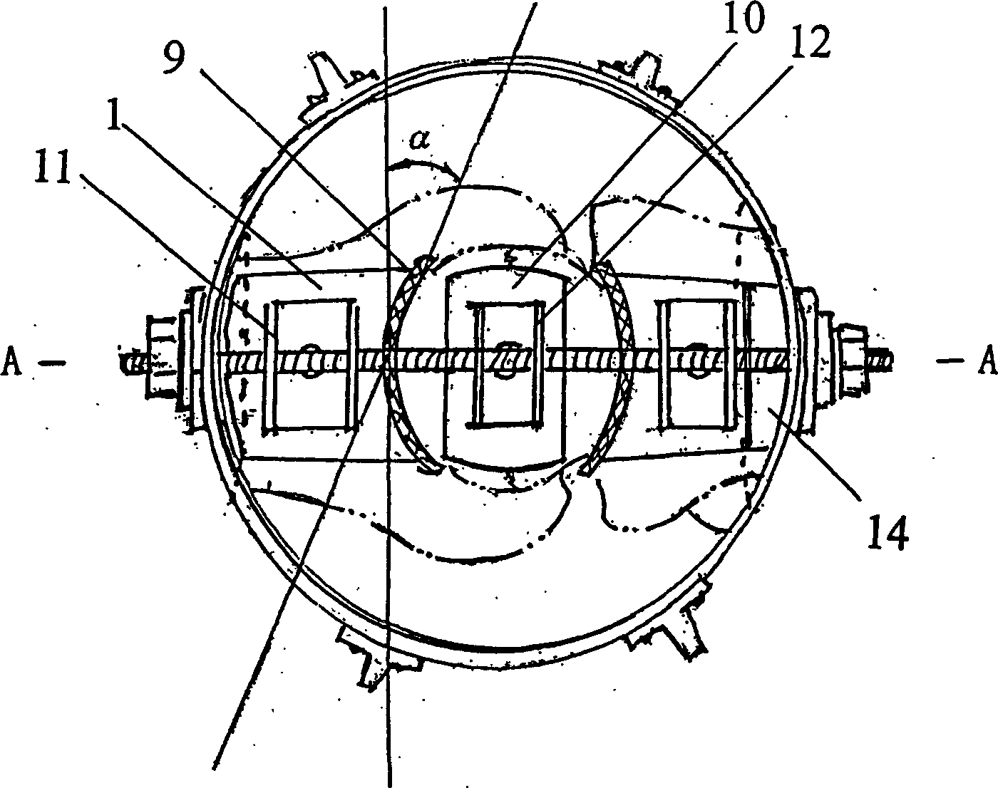 Position-regulatable external pressure fixator for reating kneecap fracture without wound