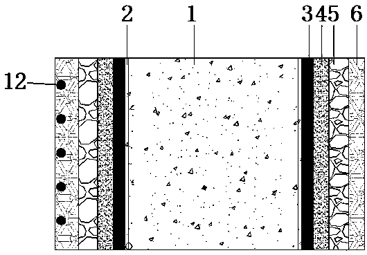 Composite pier anti-seismic reinforcement structure and construction method thereof