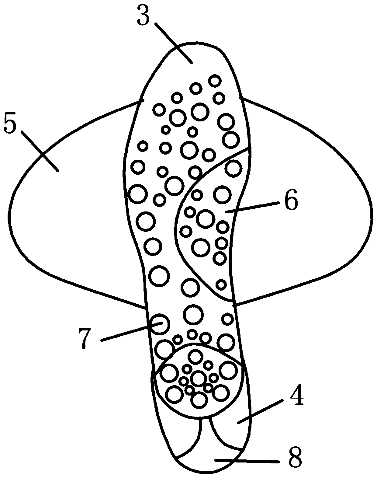 Multifunctional massage shoe