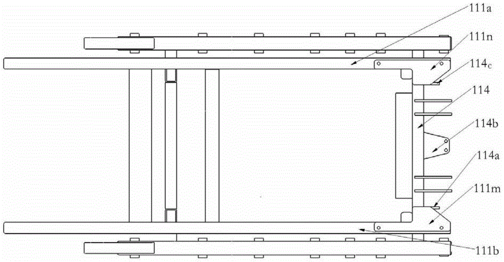 Rear suspension device