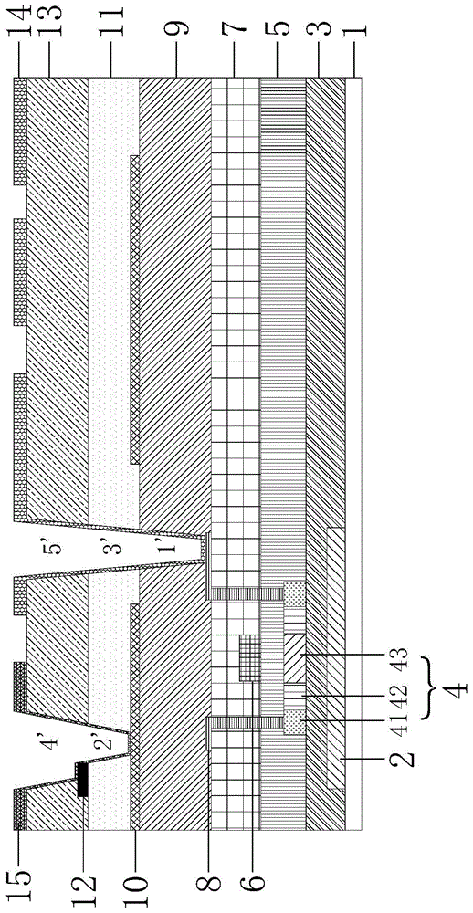 Touch control display device, manufacturing method thereof and electronic equipment