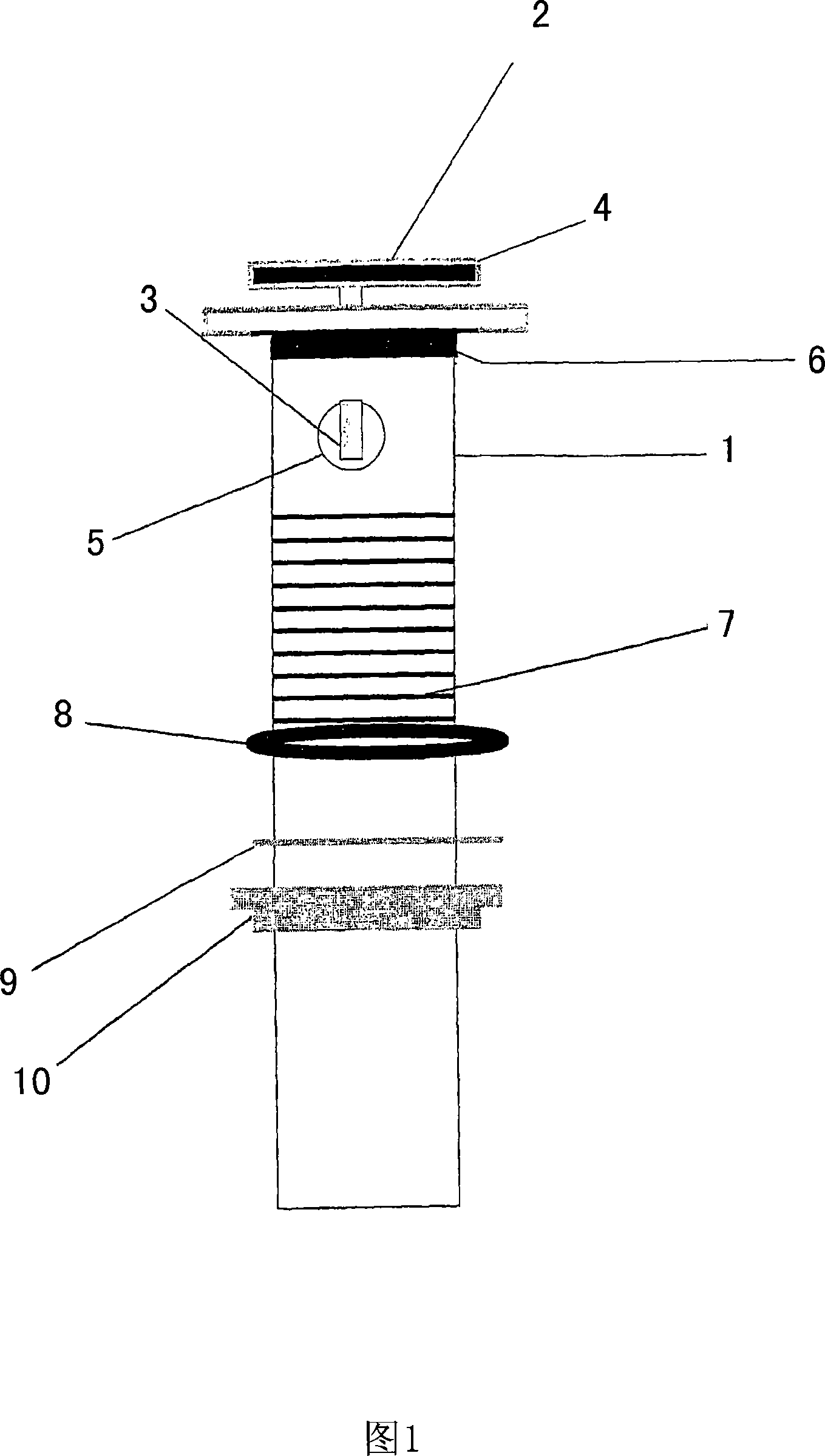 Closure device for a plumbing basin and use of a pushbutton for actuating a drain plug