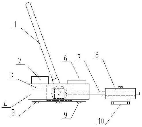 Curling brush capable of automatically adjusting brushing speed in curling sports