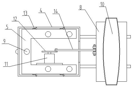 Curling brush capable of automatically adjusting brushing speed in curling sports