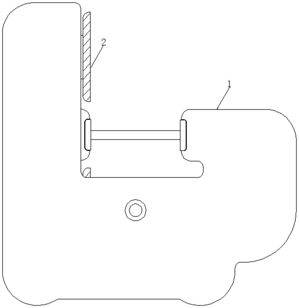 Rolling assisting device having limiting and loose preventing functions and used for optical fiber machining