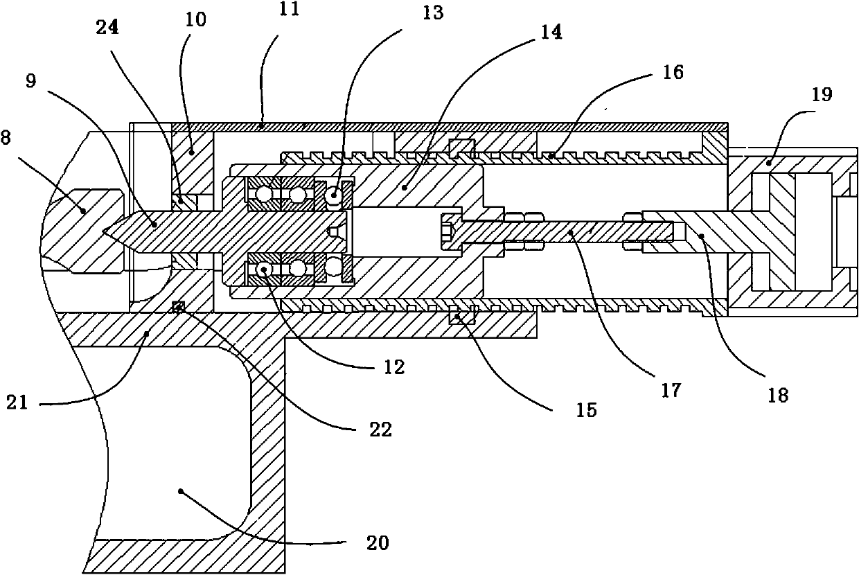 Tensile specimen longitudinal wet polishing and clamping index feeding device and method