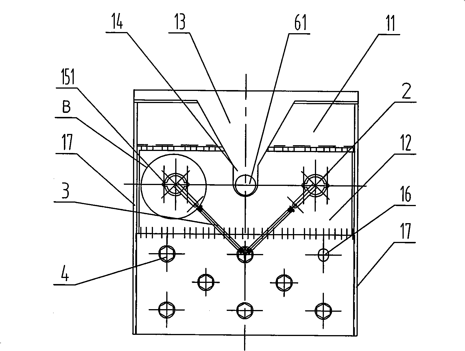 Fast connecting apparatus of cabin body and vehicle chassis