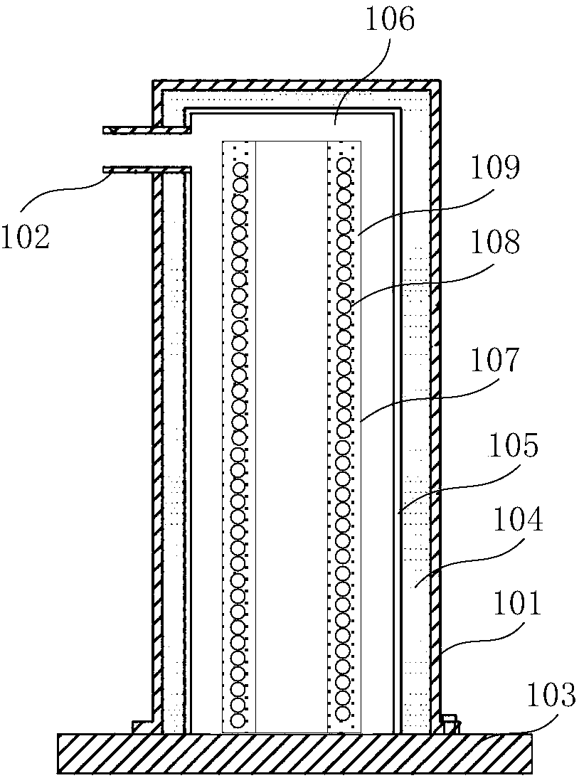 Apparatus used for hydrogen production through reforming of methanol-water