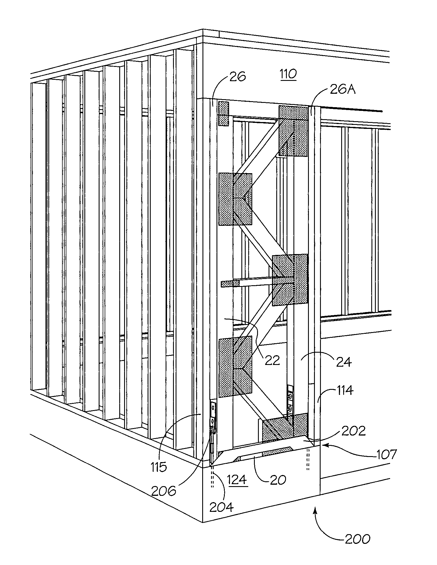 Lateral force resisting system