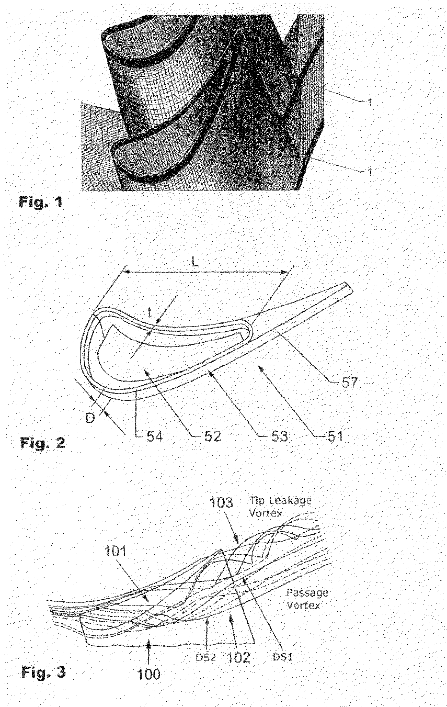 Turbine Blade With Recessed Tip