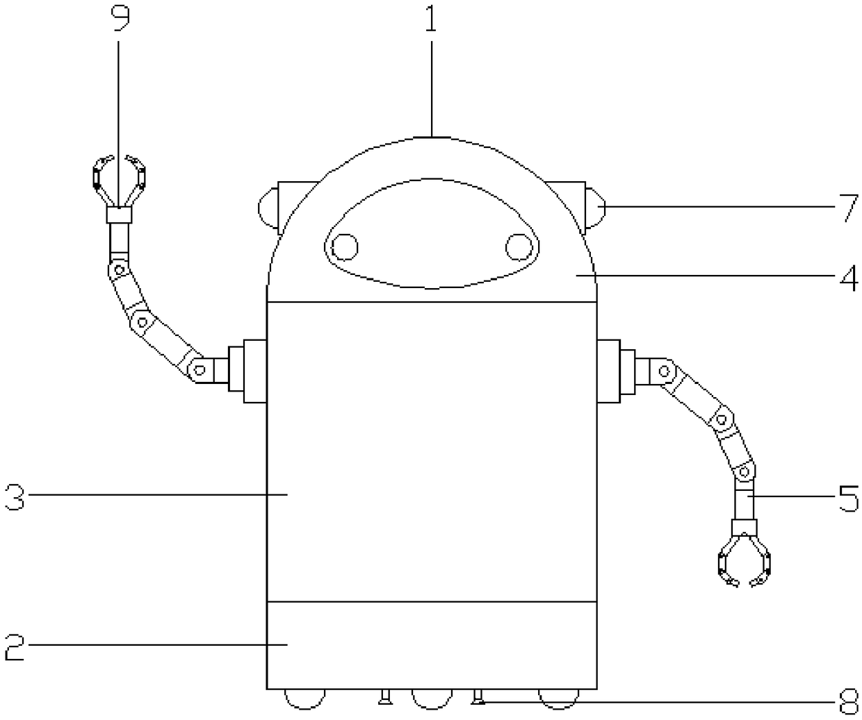 Supermarket orphan product searching robot