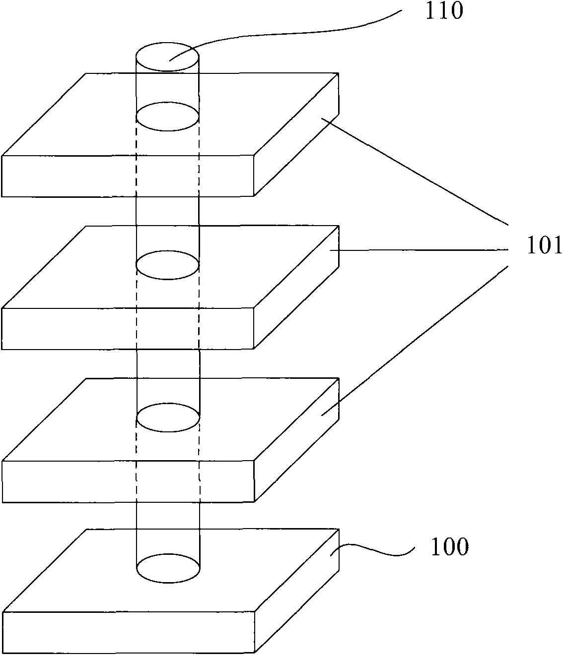 Method for forming amorphous silicon oxide laminated structure