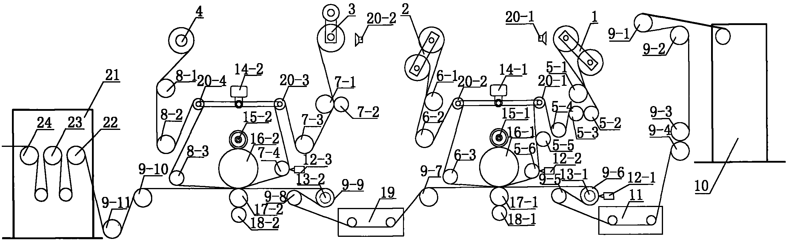 One-step forming method for online hot stamping and concave-convex die cutting of web gravure printing