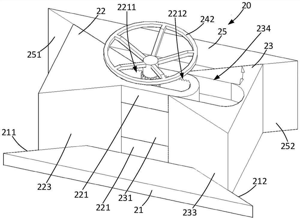 Friction self-locking type formwork support