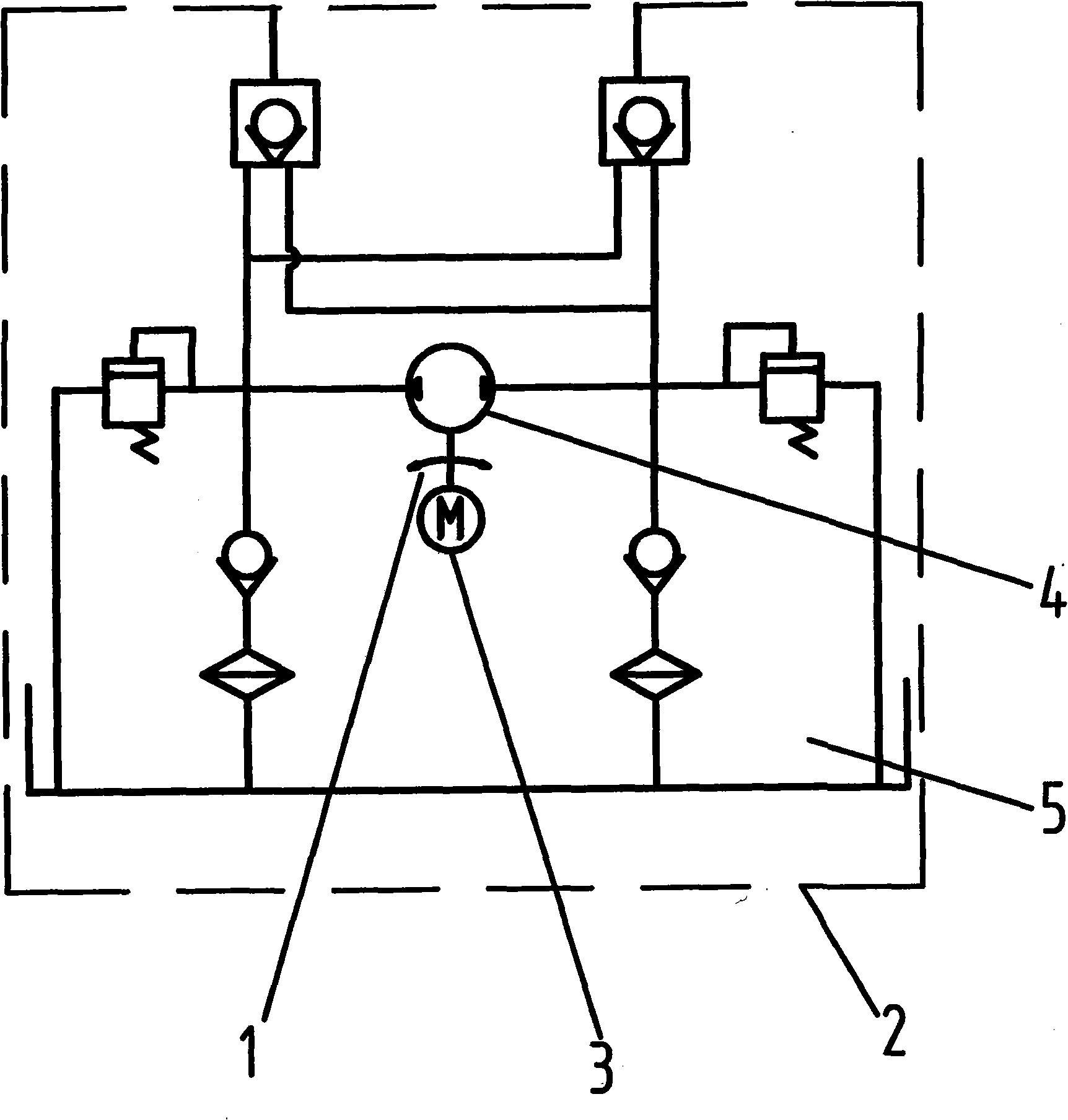 Device for adjusting electro-hydraulic inclination angle of screen box of vibrating screen and method for using same