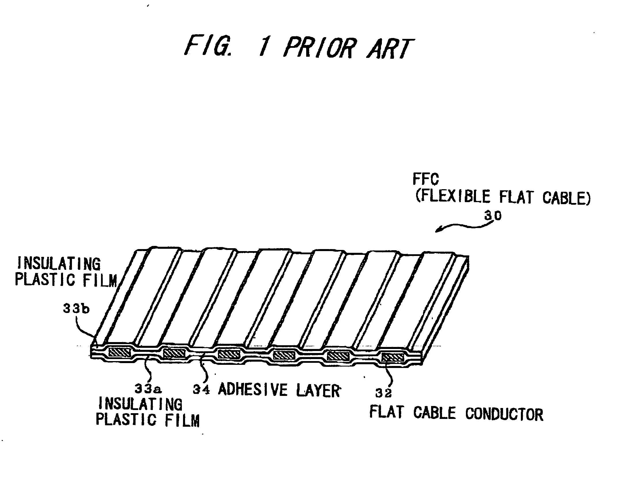 Flat cable conductor, method of making the same and flat cable using the same