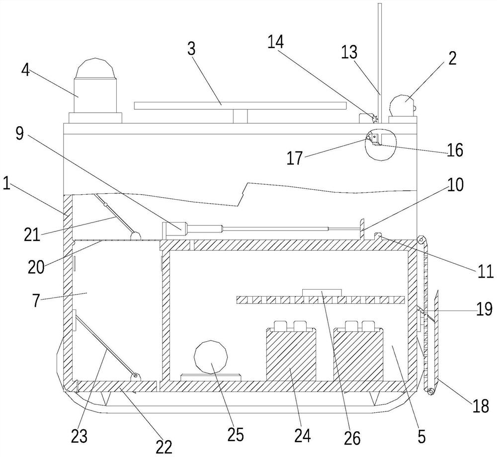 Monitoring robot for large and medium-sized farmlands and orchards