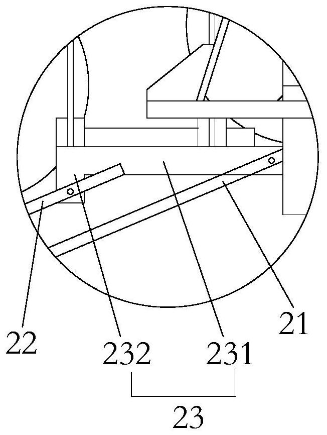 Walking board device and cableway system