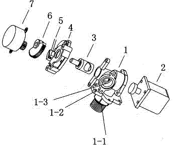 Numerical control proportional valve