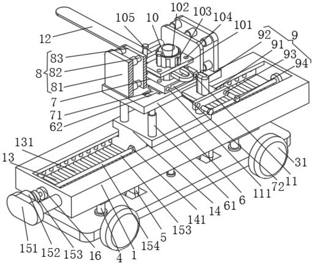 High-safety electric saw special for felling