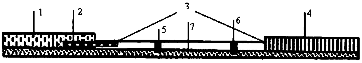 Test strip for detecting organophosphorus pesticide and application thereof