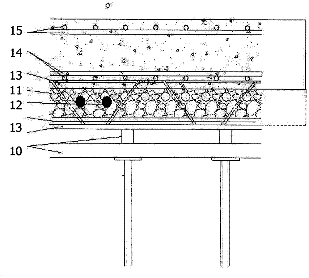 Water and electric pipe arrangement in the same layer and mute insulation wall structure in building