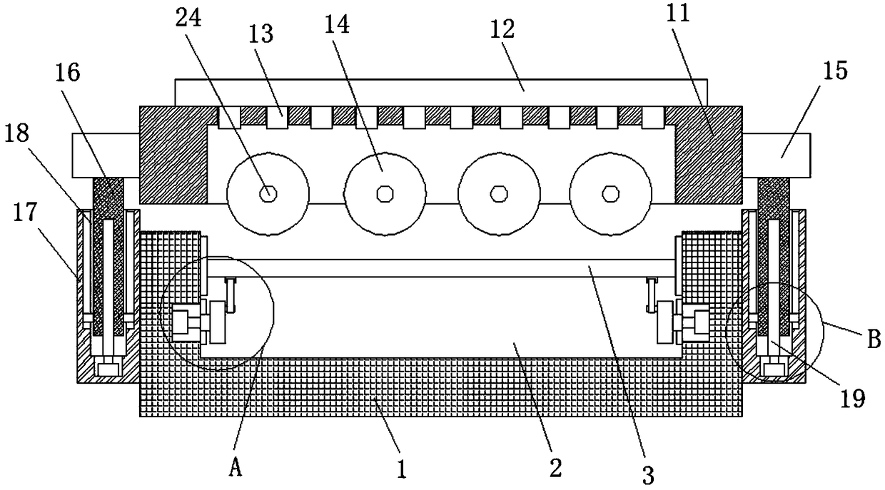 Simple-to-operate shellfish cleaning device