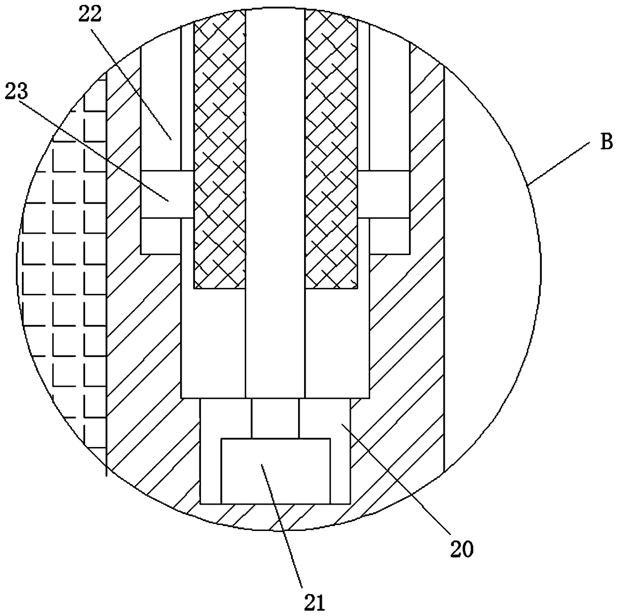 Simple-to-operate shellfish cleaning device